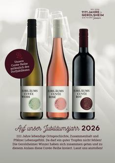 Zum Jubiläumsjahr drei Curvee-Weine